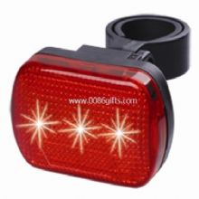 3 super bright red LED Bike Light images