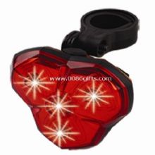 4 super bright red LED Bike Light images