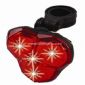 4 super helle rote LED Bike Light small picture