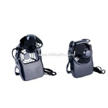 Mini cooling fan with neck strap images