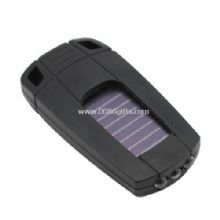 Mini solar flashlight with button compass images