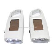 مصباح LED الشمسية مع carabiner images