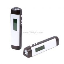 Flashlight with digital clock images