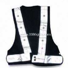 Vests With silver reflective stripes images