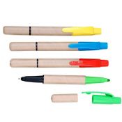 Papper highlighter & ballpen images