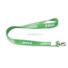 15mm Nylon hanging name badge, credit, ID Card Holder Lanyard images