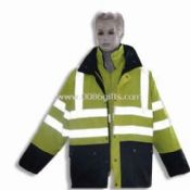 Yellow polyester safety Jacket images