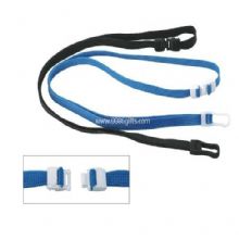 PP material tubular ID Card Holder Lanyard images