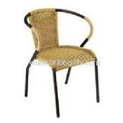 Aluminum and Rattan chair images