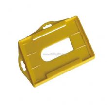 Thumb hole PP Plastic Credit and ID card holder images