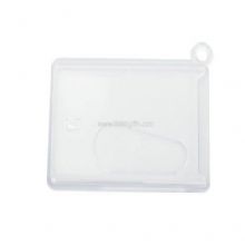 AS Clear window Conference Name Badge Holders With thumb hole images