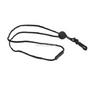 Runde PP plast nylon ID-kort Holder Lanyard images