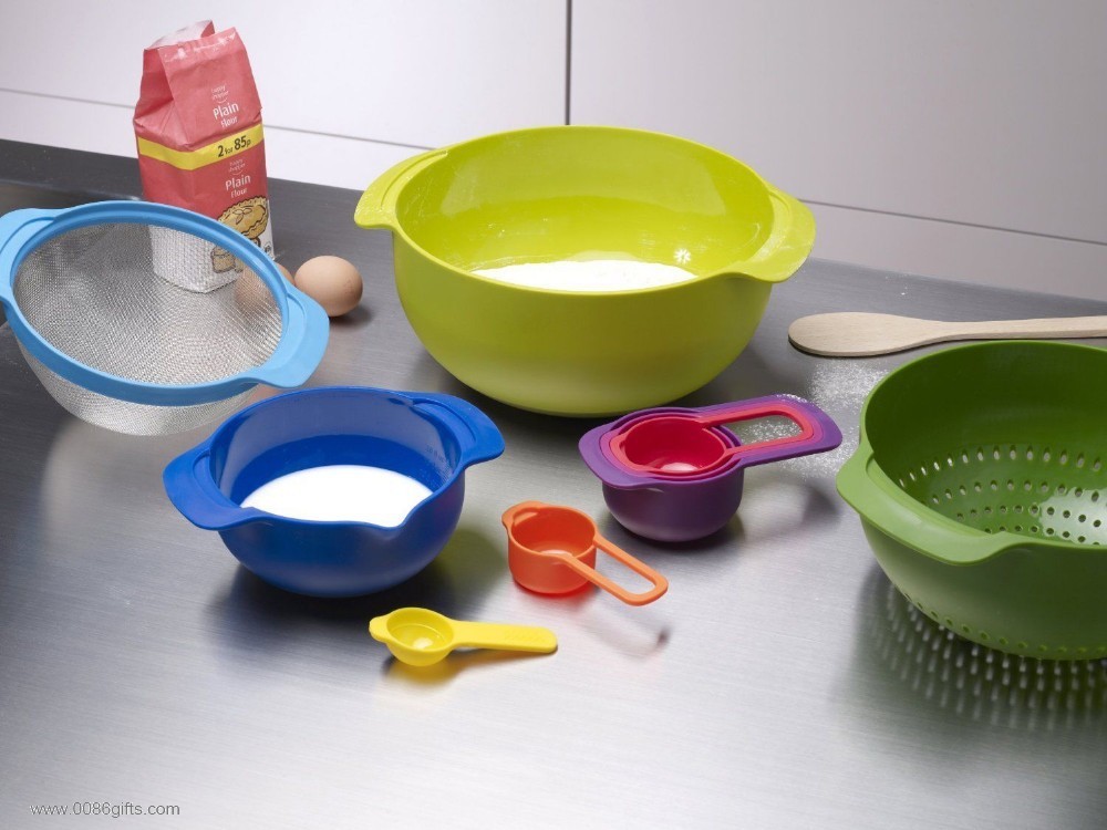 8 pieces bowl Plastic Bowl Set
