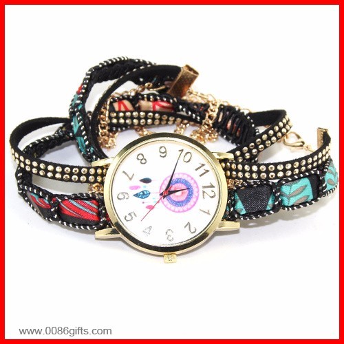 Leather Bracelet Watch