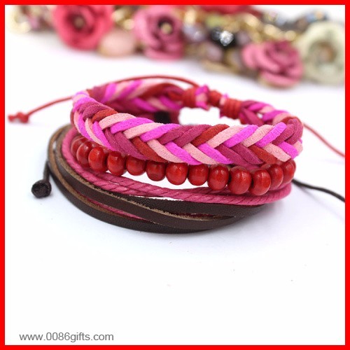 Wooden Bead Bracelet