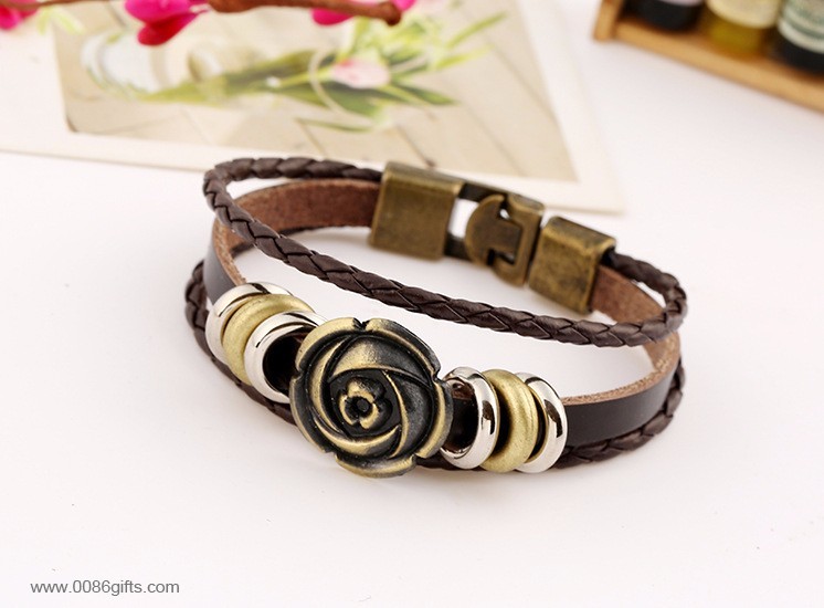  Metall-Rose-Armband 