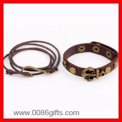 Handmade Latest Leather Stud Bracelet