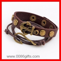 Gelang Stud Kulit Terbaru buatan Tangan