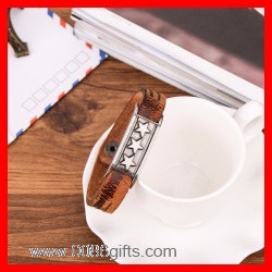  Pulsera de Cuero 