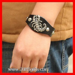 Herren Leder Manschette Armband