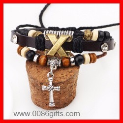 Klasik Alloy Pesona Cross Gelang