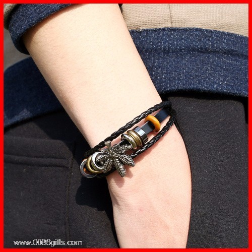 Blad Charm Armband