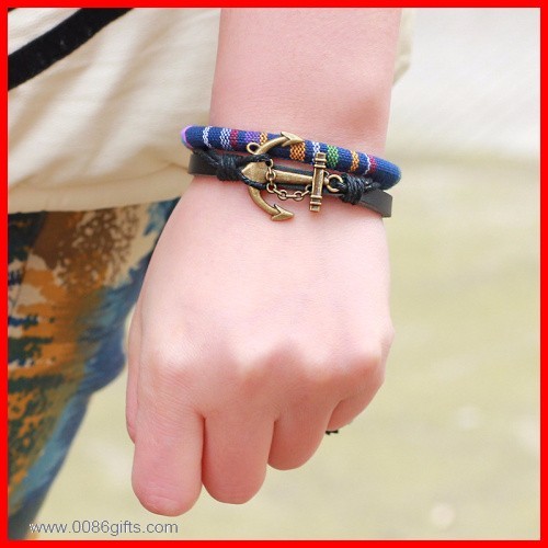 Pulsera del Ancla del Vintage