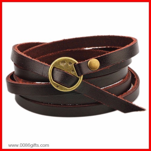 Leather Wrap Bracelet