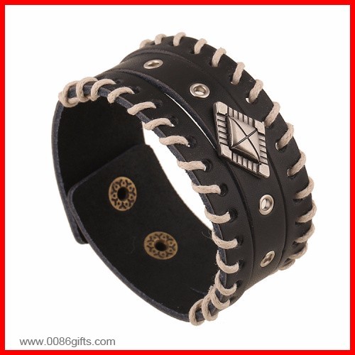 Mens Leather Bracelet