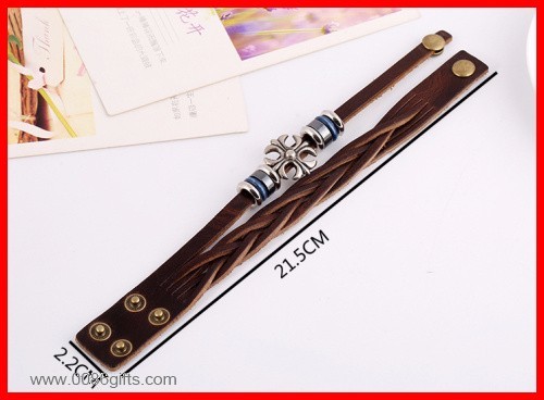  Kulit Jalinan Gelang Bangle 
