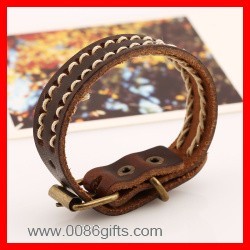  Leather Wrap Bracelet