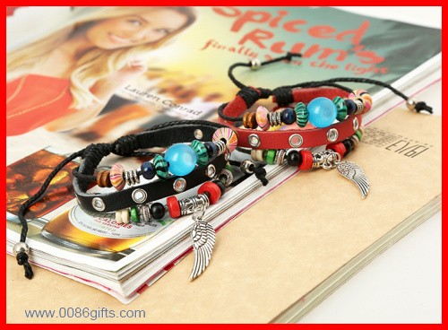 Flügel Charm Armband