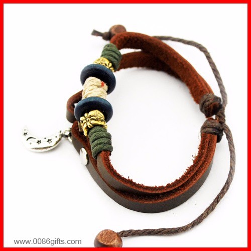 Pulsera del Encanto de la Luna de Plata