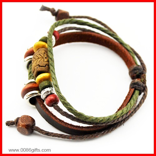  Pulsera de Abalorios de Madera 