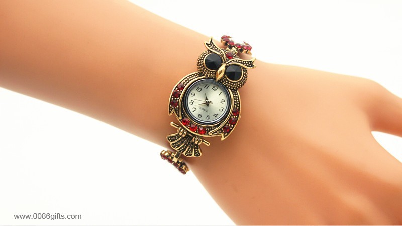 Diamond Owl Armbandsur