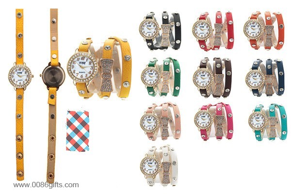 Leather BraceletDiamond Watches