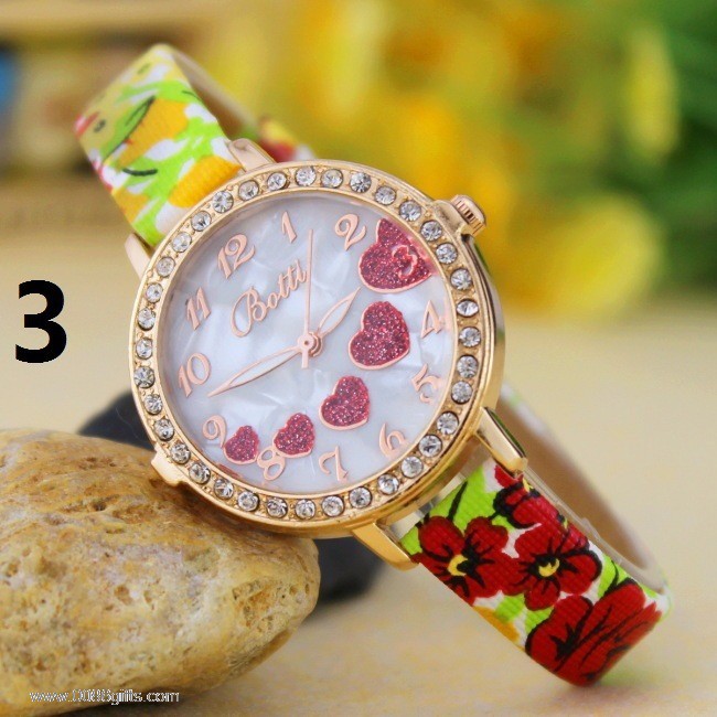 Stainless steel couple watch