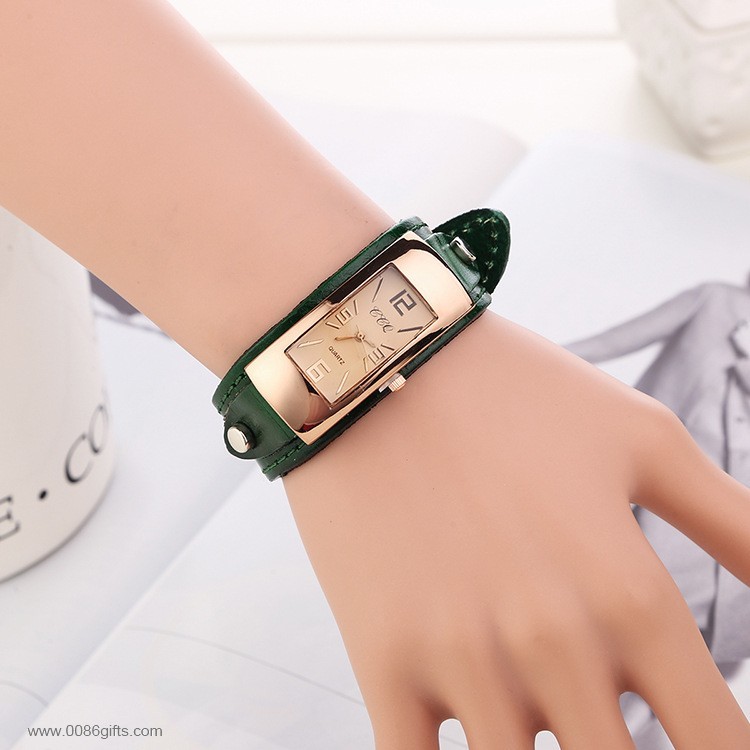 leather vogue watch