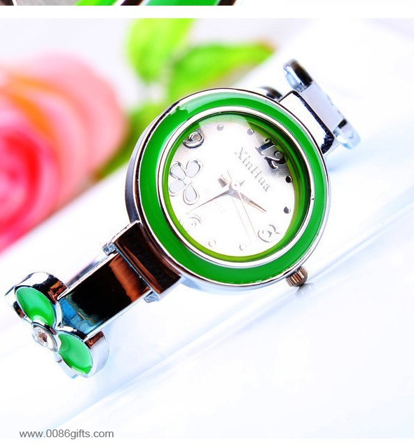 stainless steel back alloy wrist watch