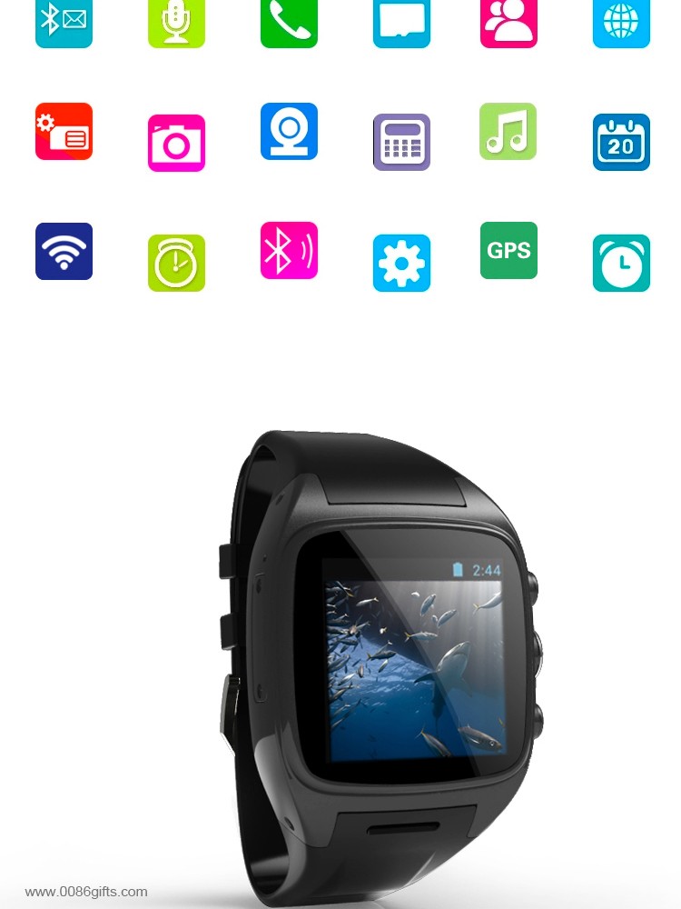  1,54 pulgadas 3 G WIFI reloj