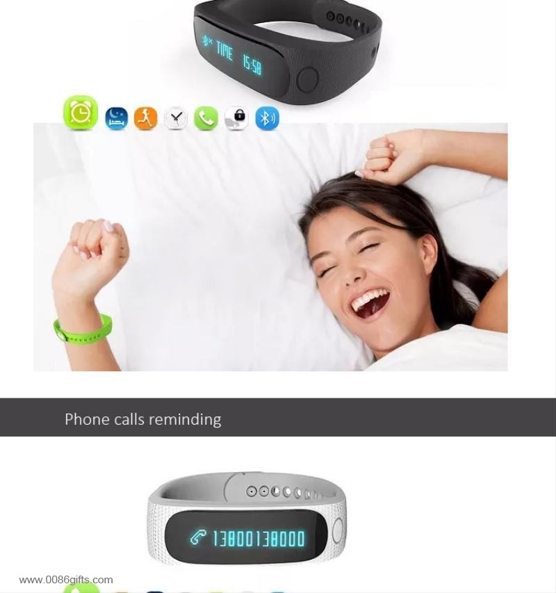 0,84 zoll oled-zeit anzeige Bluetooth 4.0 remote Camera gesundheit armband