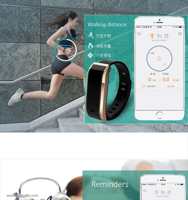 podómetro cronómetro salud pulsera
