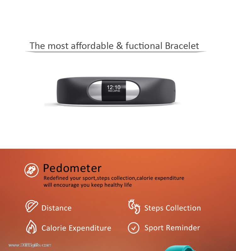 Sensore healthband con batteria ricaricabile li-ion