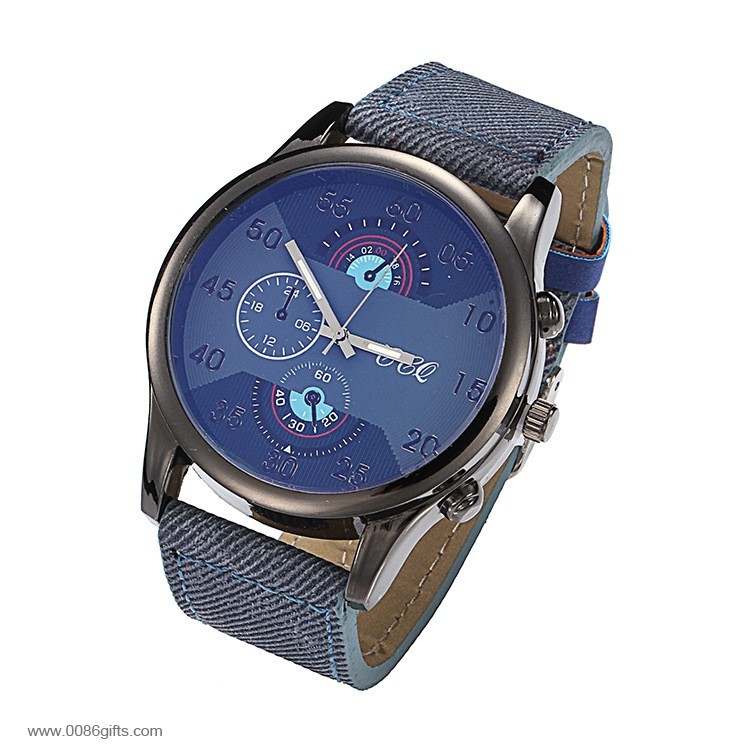 Lederband Herren quarz armbanduhr