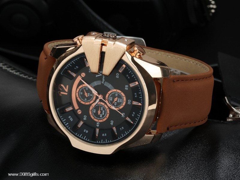 leather men watches