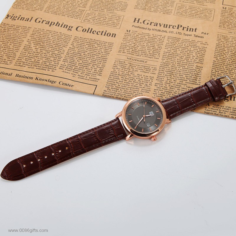 waterproof quartz wrist watch