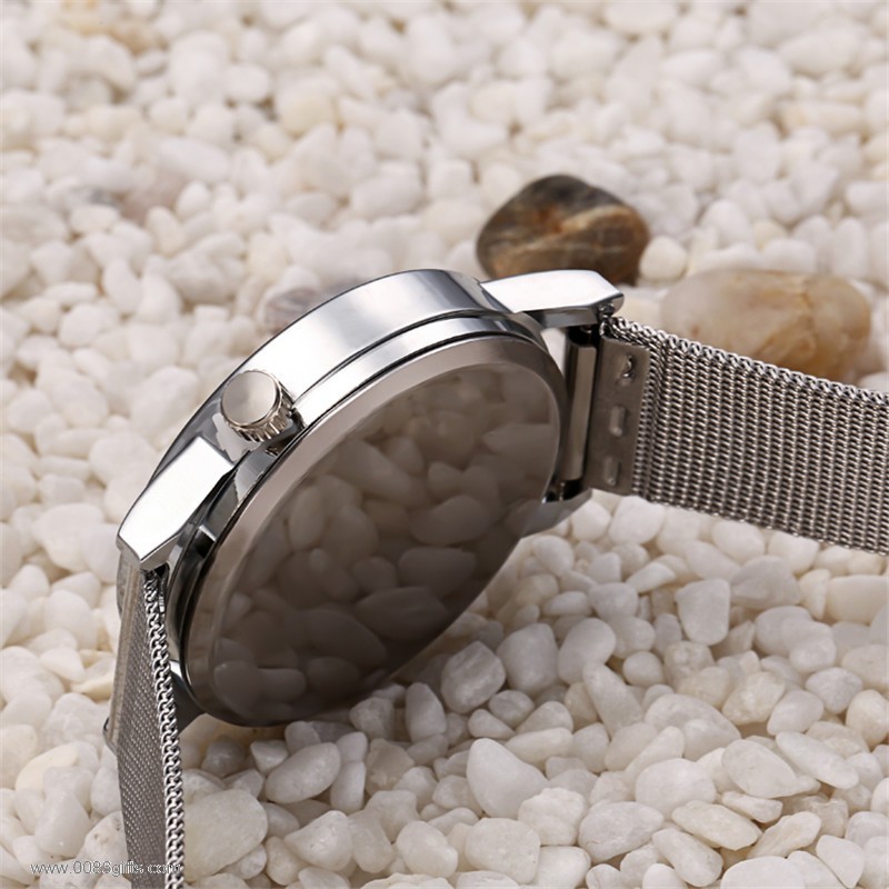 aluminiowe przypadku zegarek ze stali nierdzewnej stali band