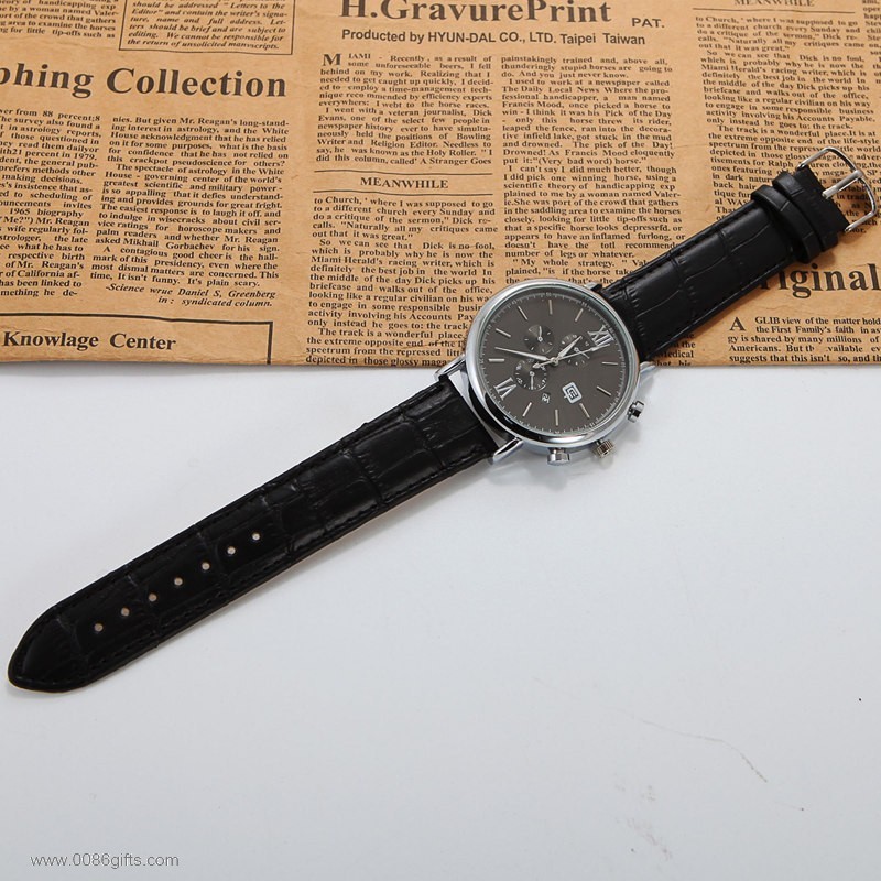 waterproof simple quartz watch