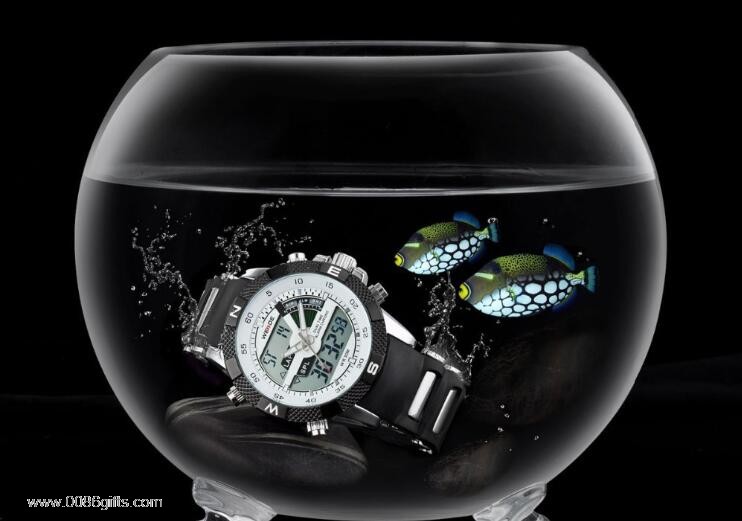 Waterproof sport digital man watch 