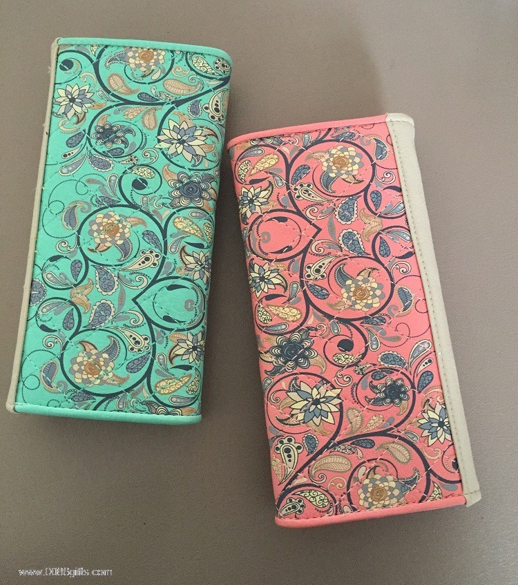 floral amplop perempuan dompet